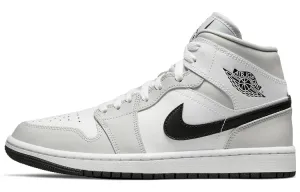 Jordan 1 Mid Light Smoke Gray (Women)