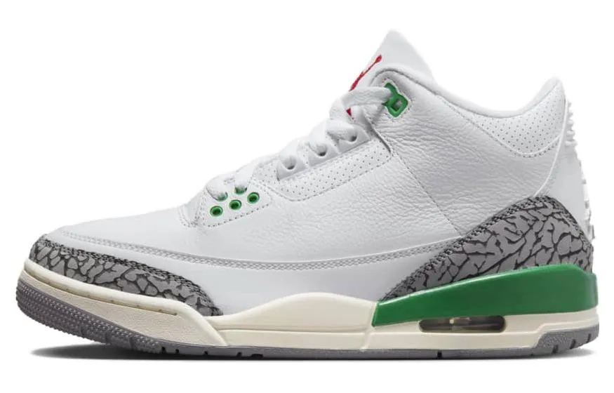 Jordan 3 Retro Lucky Green (women's)