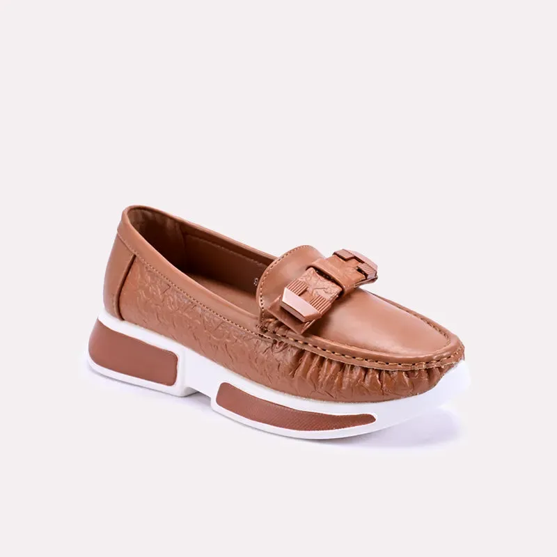 Mariana Mustard Chunky Loafer Pumps 0431342