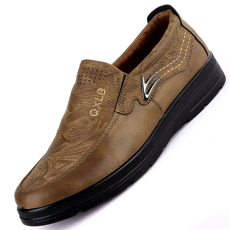 Men Casual Shoes Fashion Leather Shoes for Men