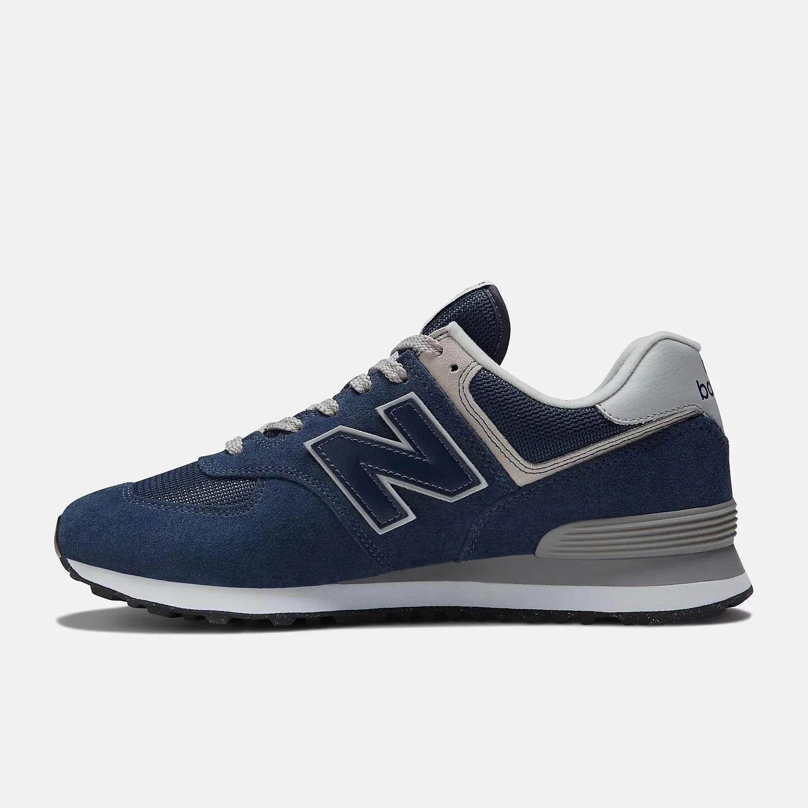 Men's Wide Fit New Balance  ML574EVN Running Trainers - Exclusive - Navy ENCAP