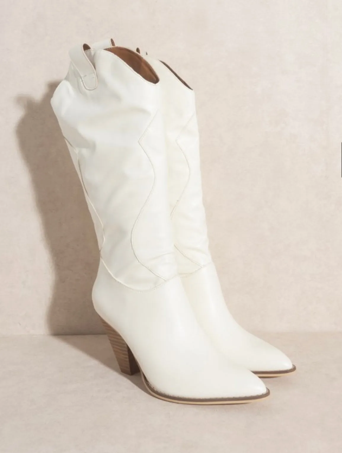 Nashville Bound Faux Leather Western Boots