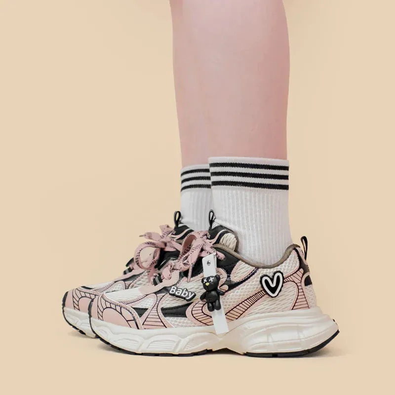 Pastel Goth Baby Sneakers