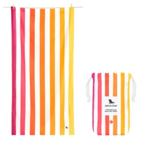 Peach Sunrise Quick Dry Towel