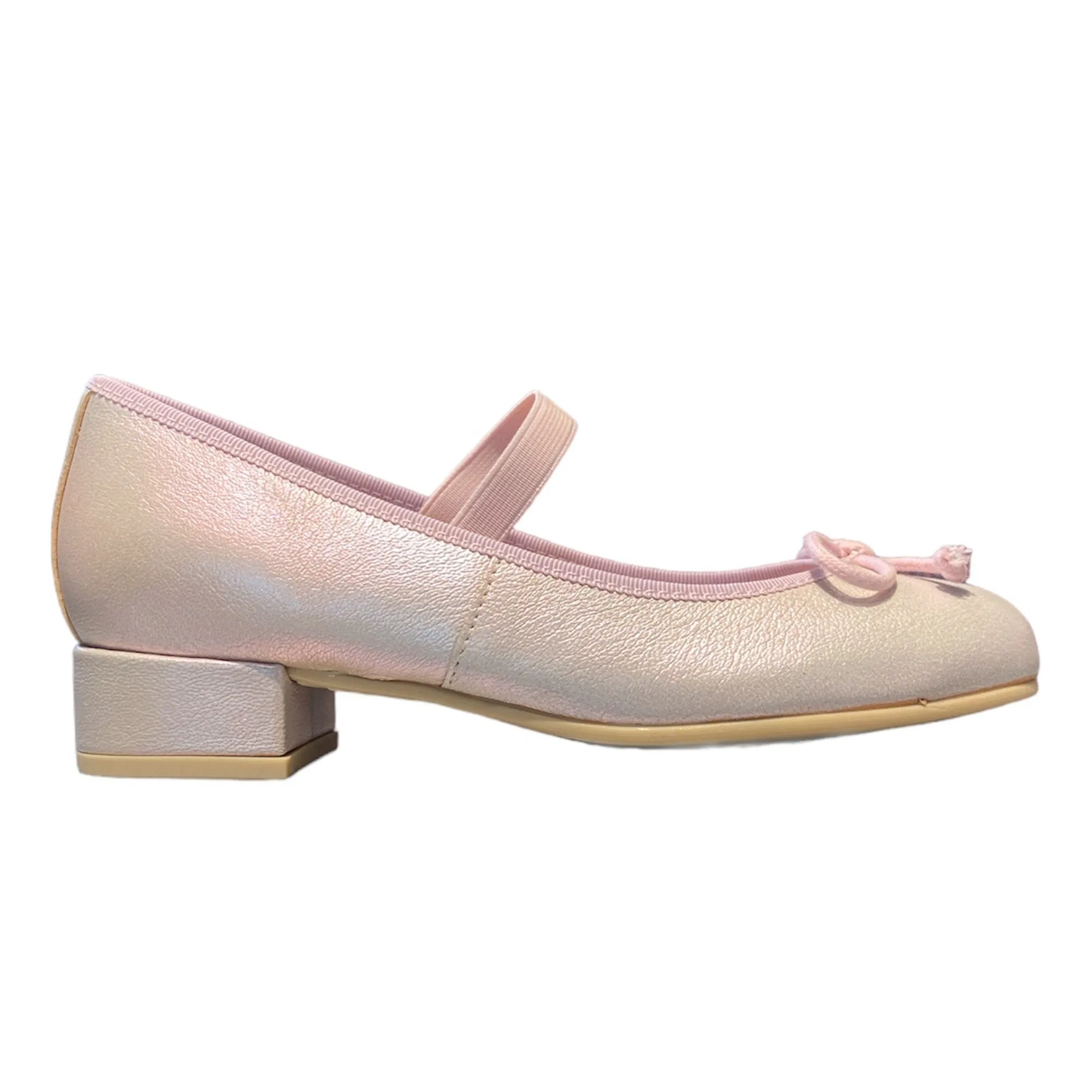 Pretty Ballerinas Emma Pink Iridescent Heels