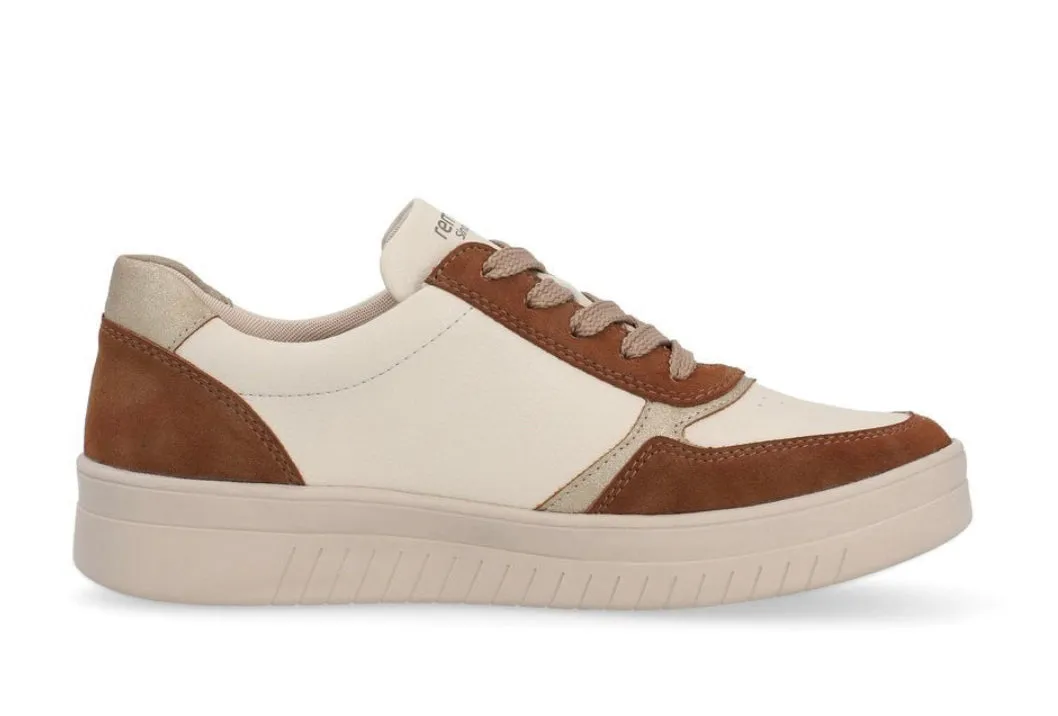 Remonte D0J01-24 Newa Elle Tan Combination Trainers