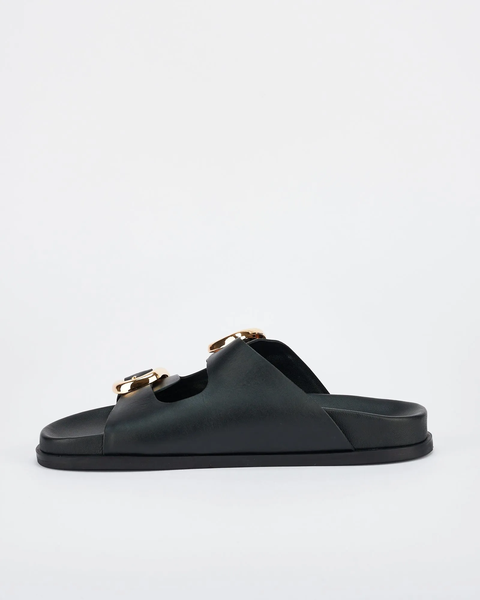 San Jose Footbed Black/Gold