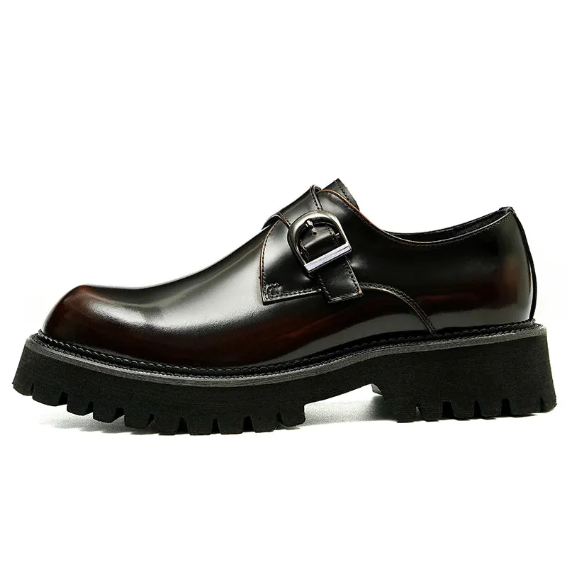 SlipLux Exotic Patchwork Brogue Dress Shoes