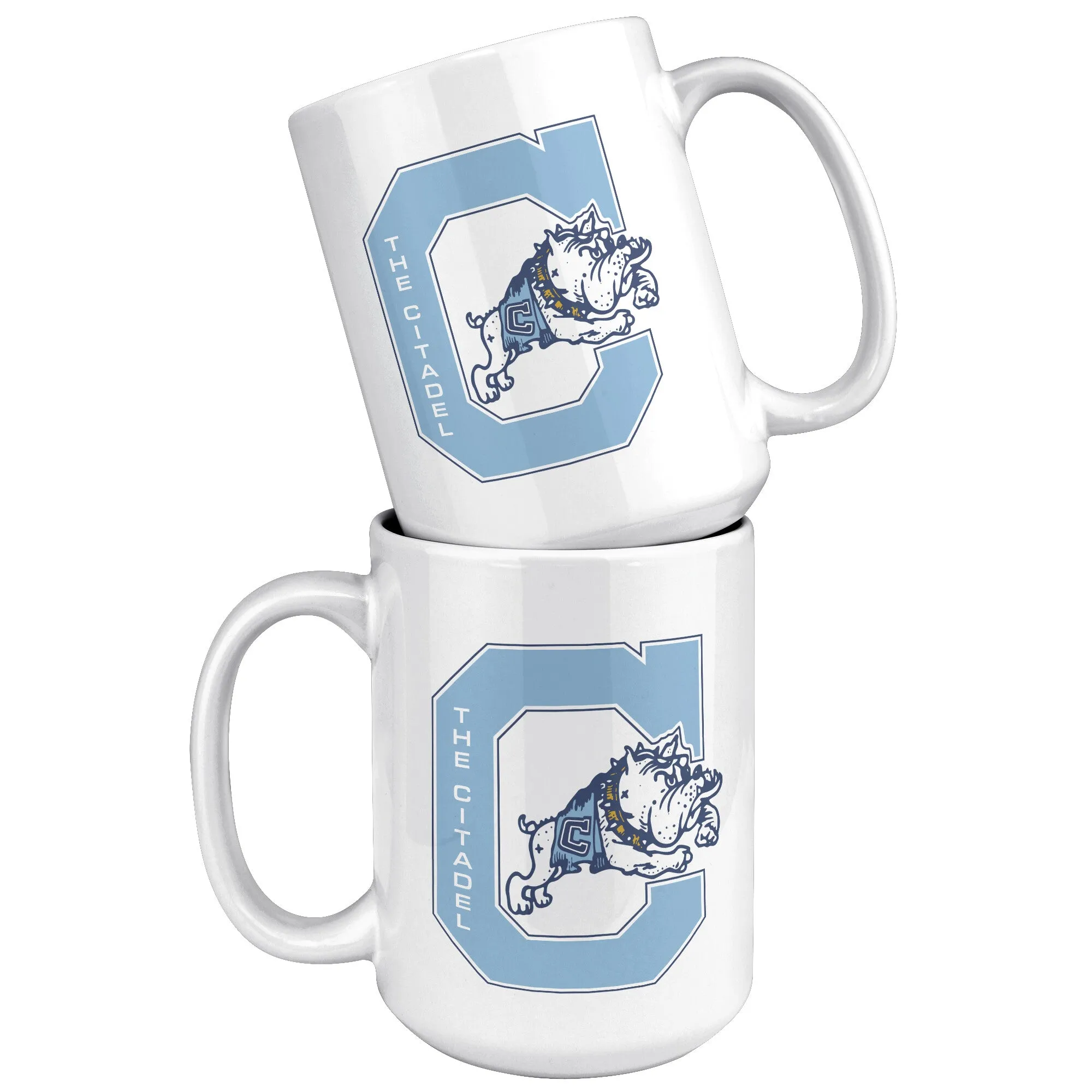 The Citadel Block C Jumping Spike White Mug - 15oz