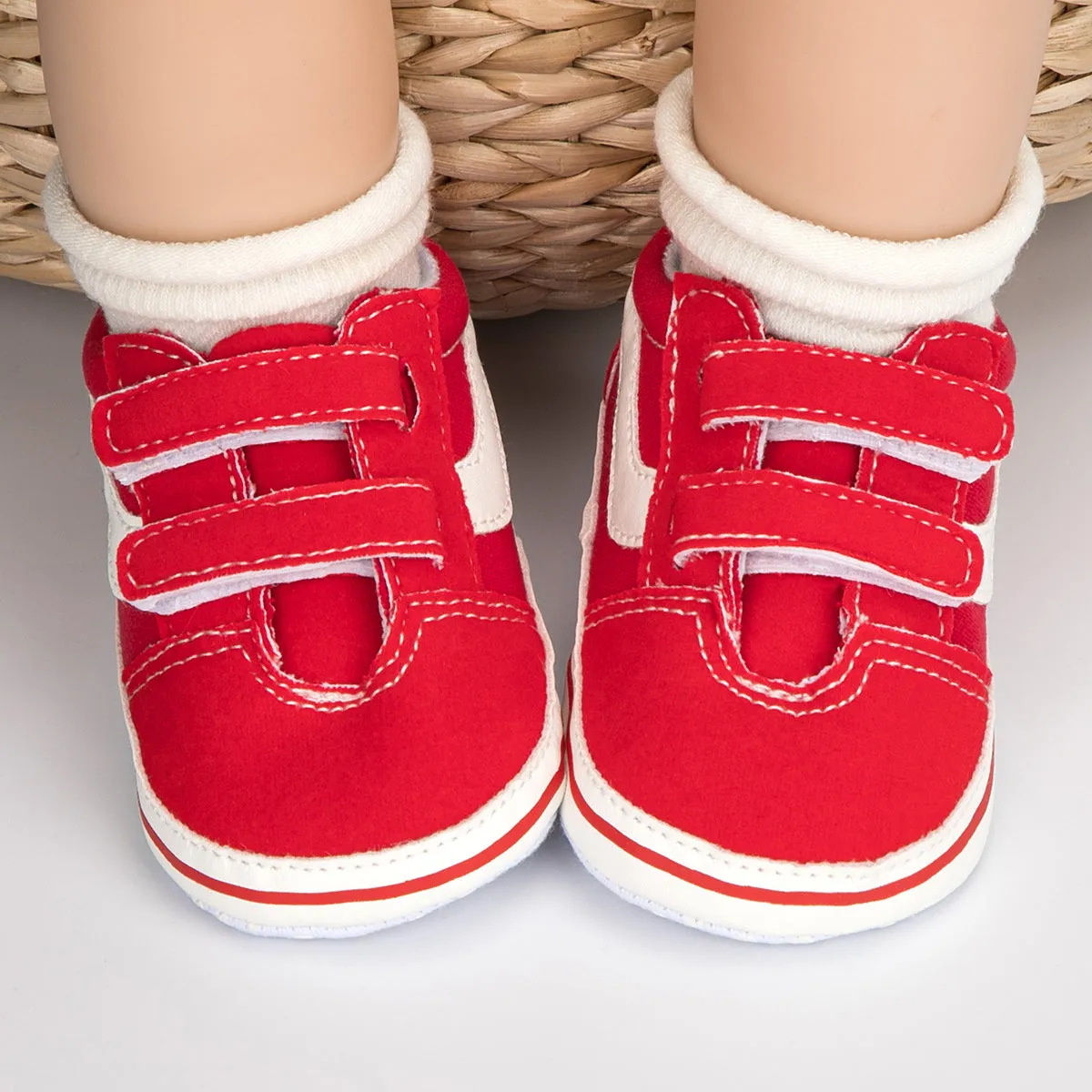 Tiny Trek Trainers-Red Blaze