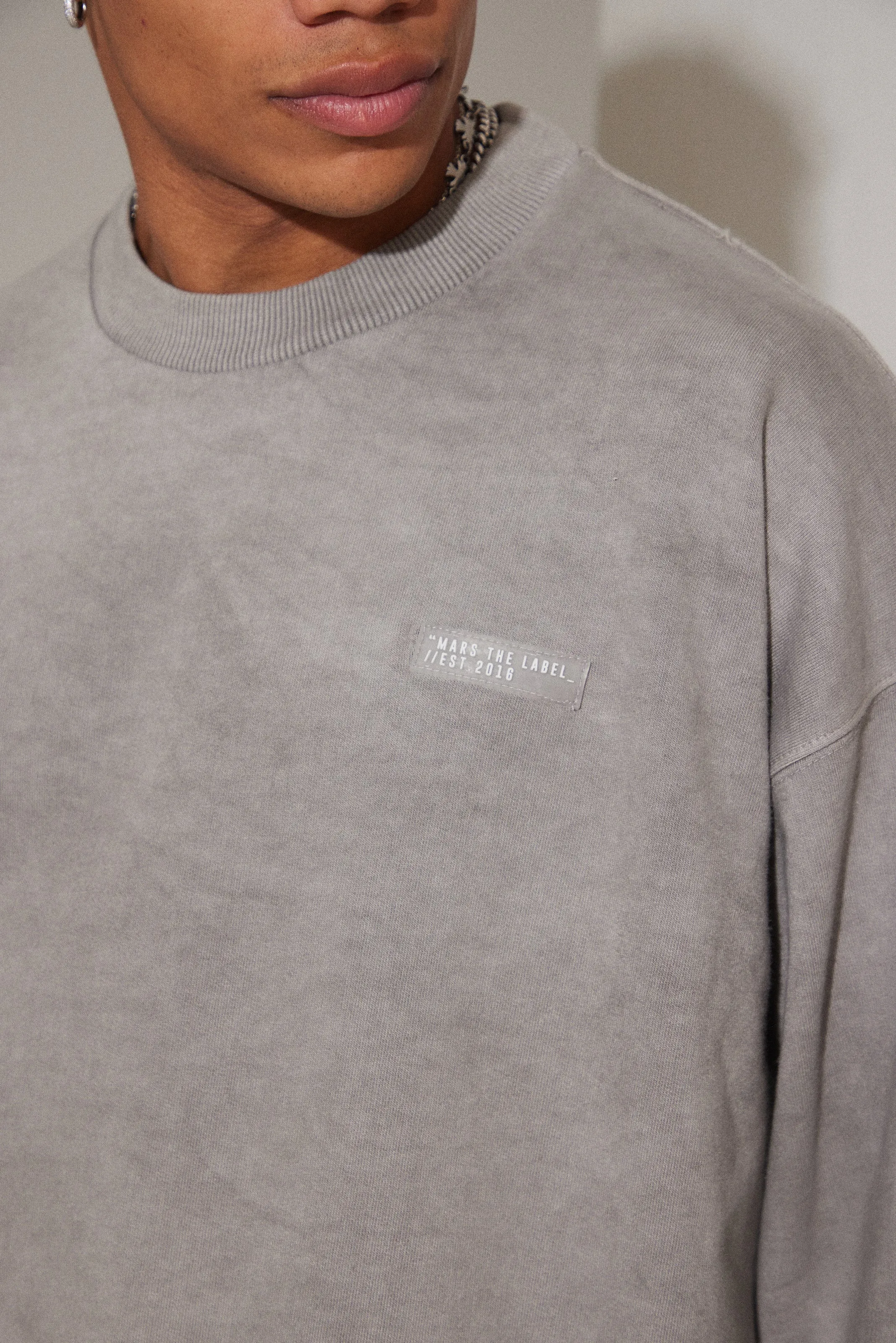 Unisex Sweatshirt - Grey Wash