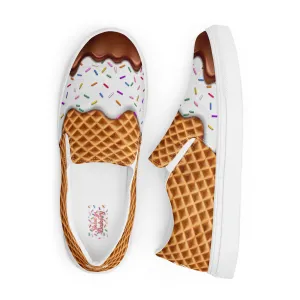 Vanilla Ice Cream Women’s slip-ons